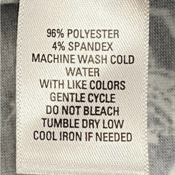 GNW/GNW Women's XL/ Black & White/aline skirt with fake front opening/ - Picture 8 of 9